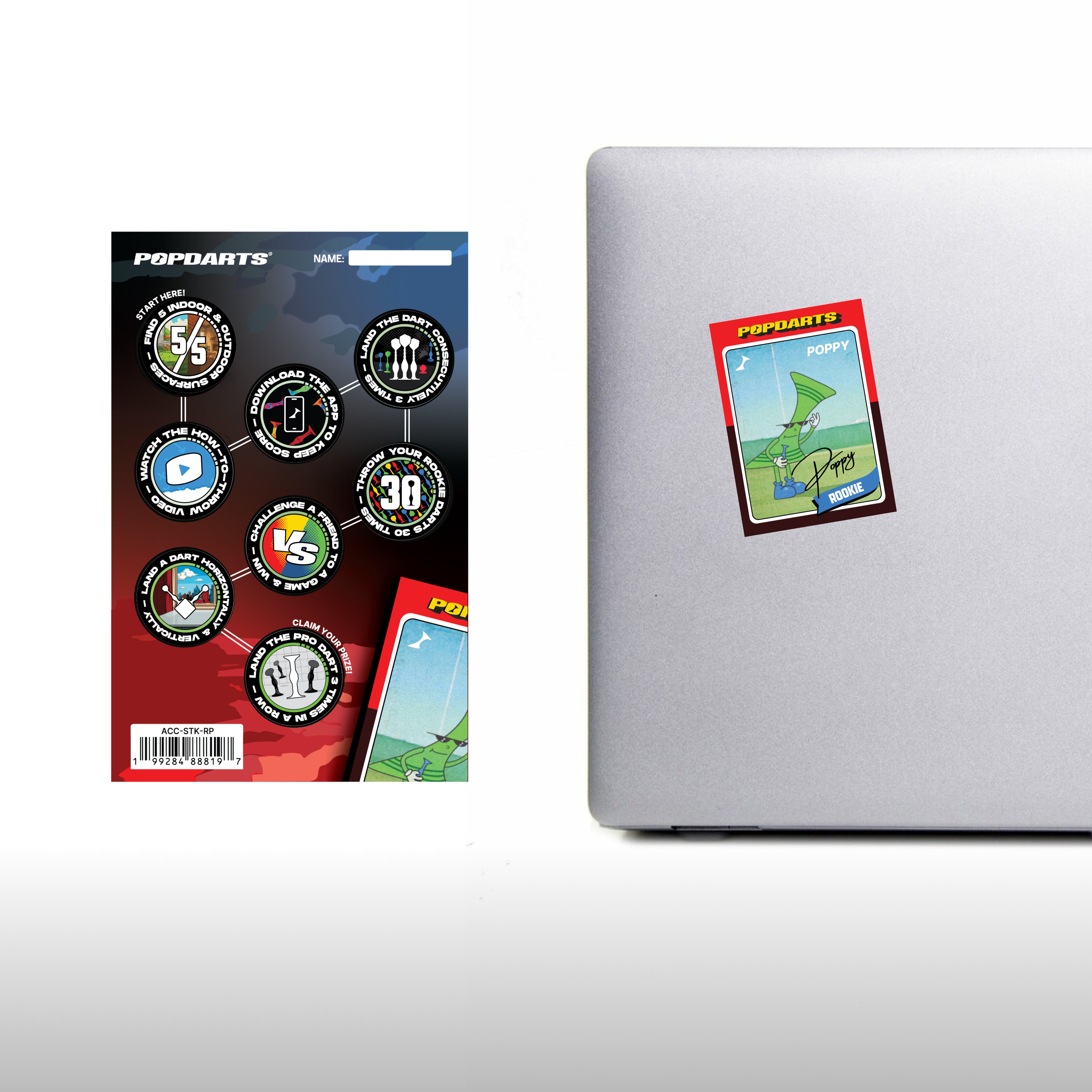 Rookie Progression Sticker Pack