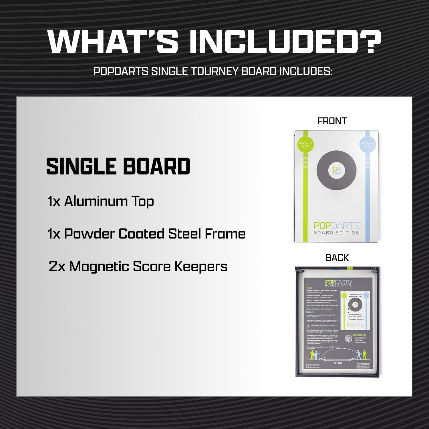 Blue & Green Board Single