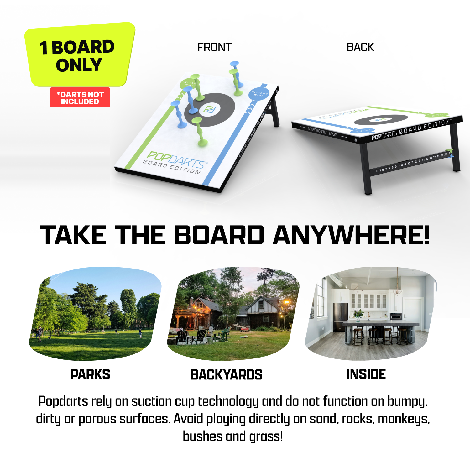 Blue & Green Board Single