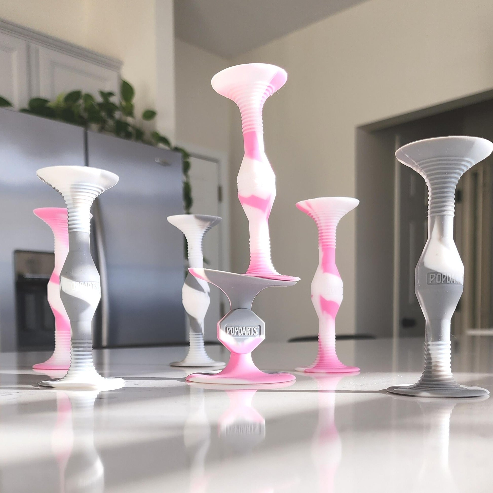 Popdarts Pro Pack (Pink & Gray) - Popdarts - Game Set