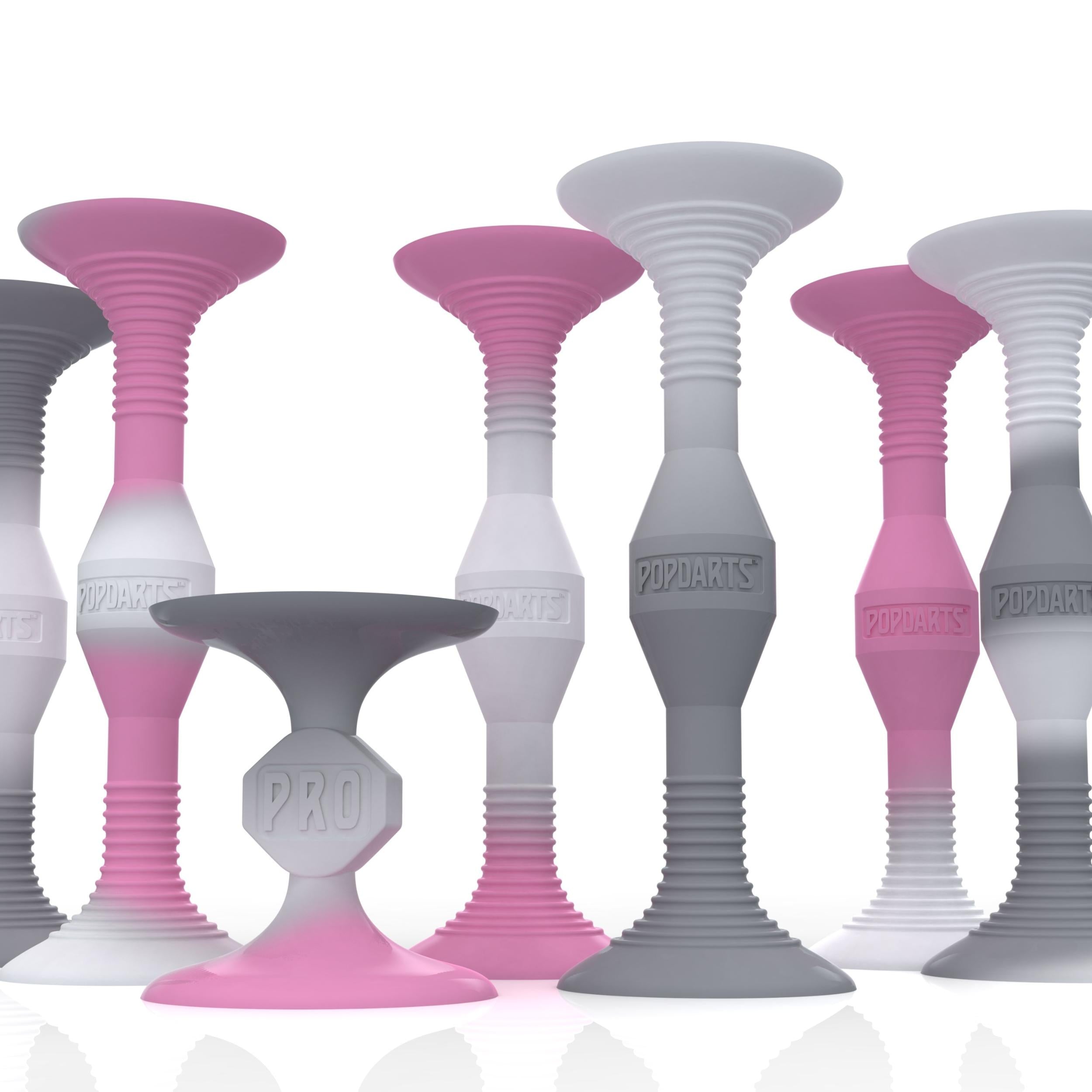 Popdarts Pro Pack (Pink & Gray) - Popdarts - Game Set