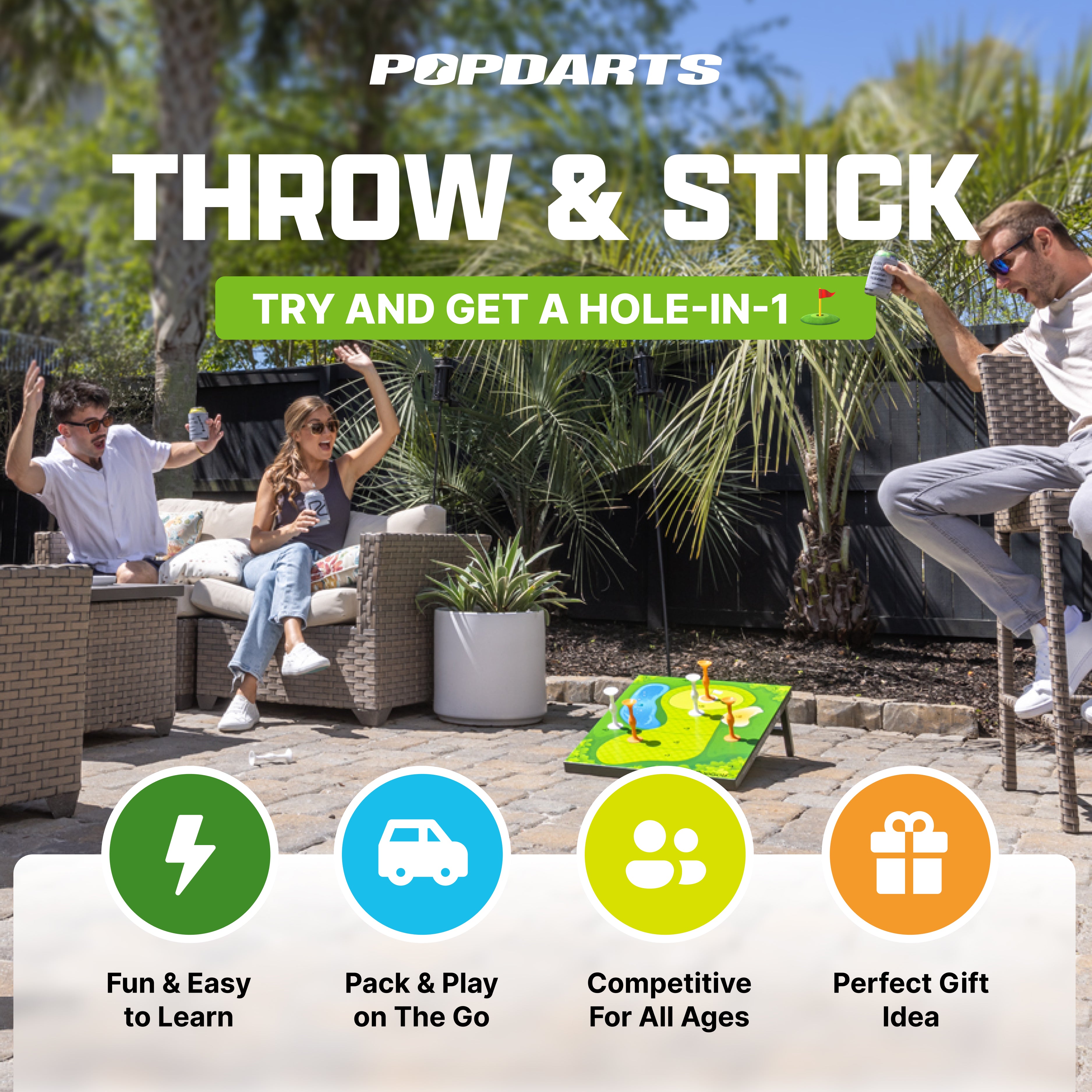 Popdarts Complete Game System