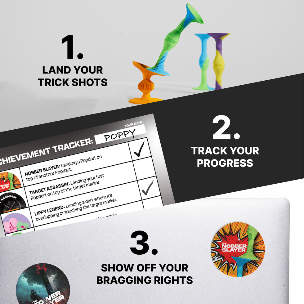 Bragging Rights Activity Sticker Pack – Popdarts