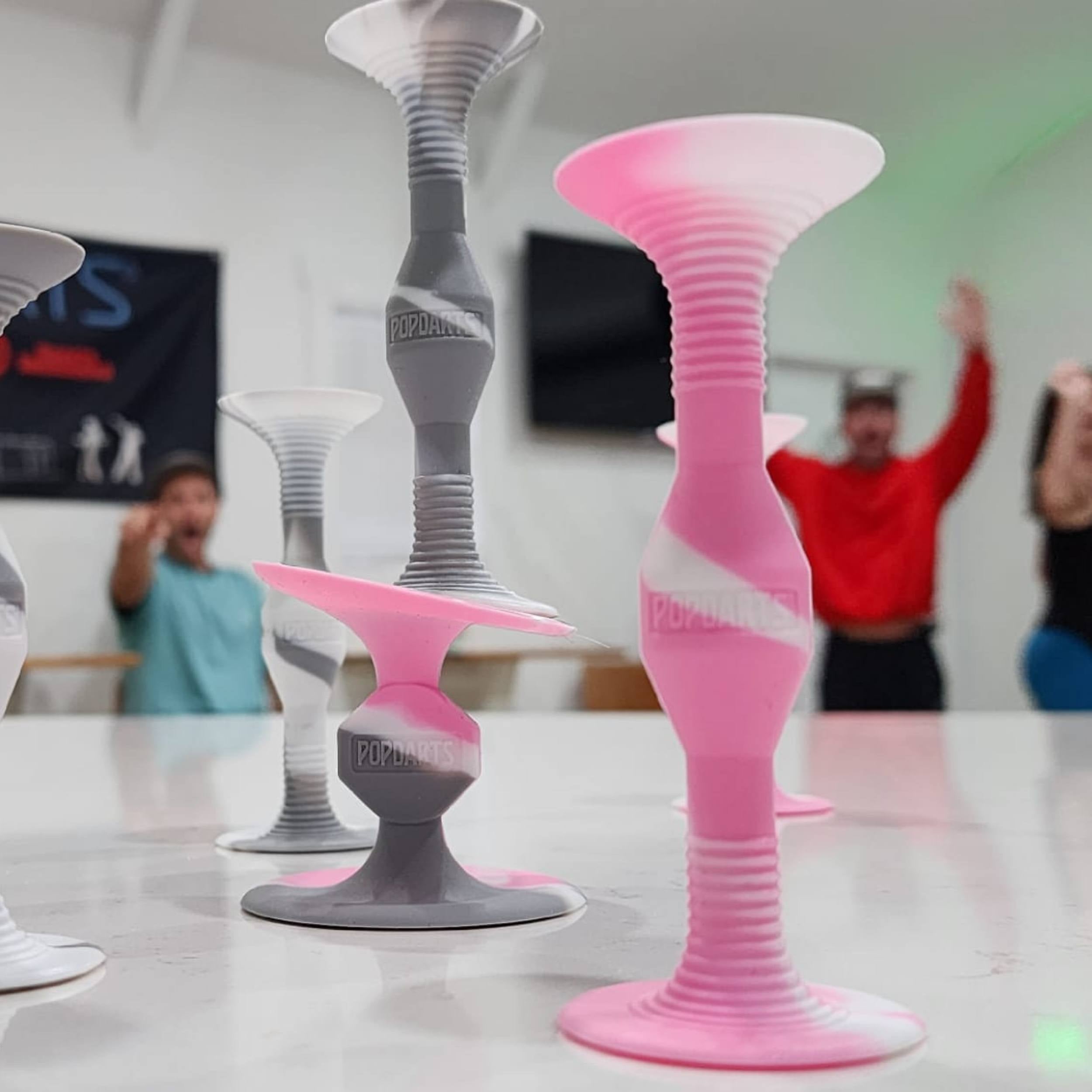 Popdarts Pro Pack (Pink & Gray) - Popdarts - Game Set