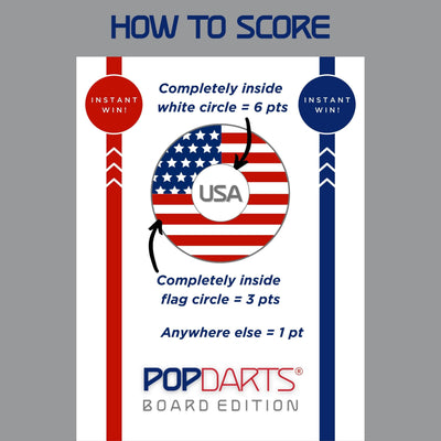 Popdarts USA Board Edition Complete Set (Slightly used/returned)