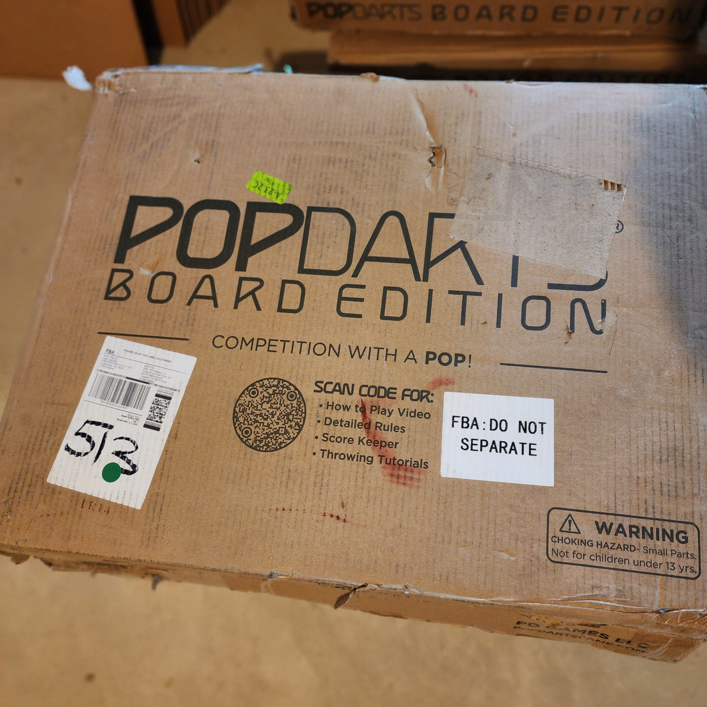 Popdarts Board Edition Complete Set (Slightly used/returned) - Popdarts - Toys & Games