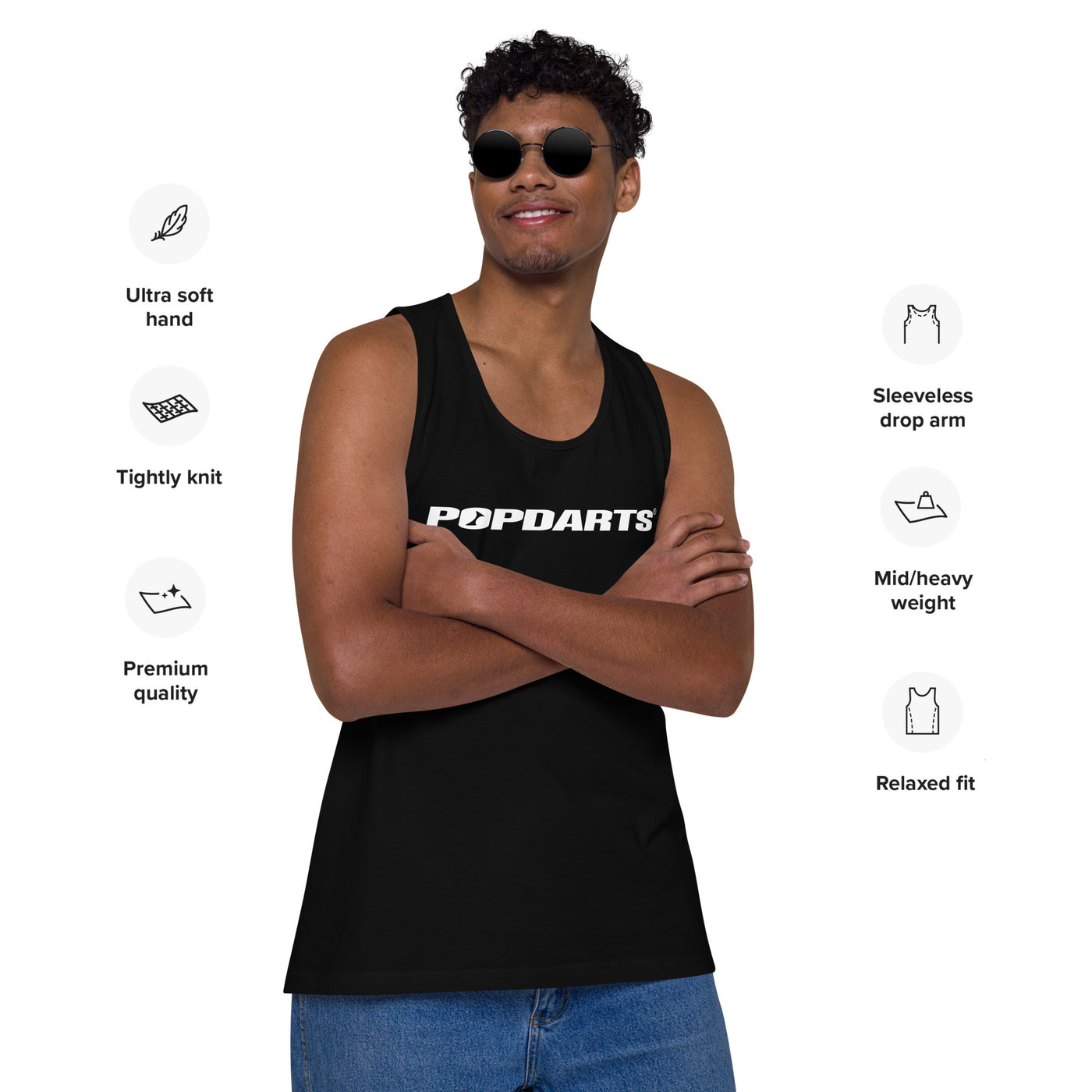 Popdarts Premium Tank Top