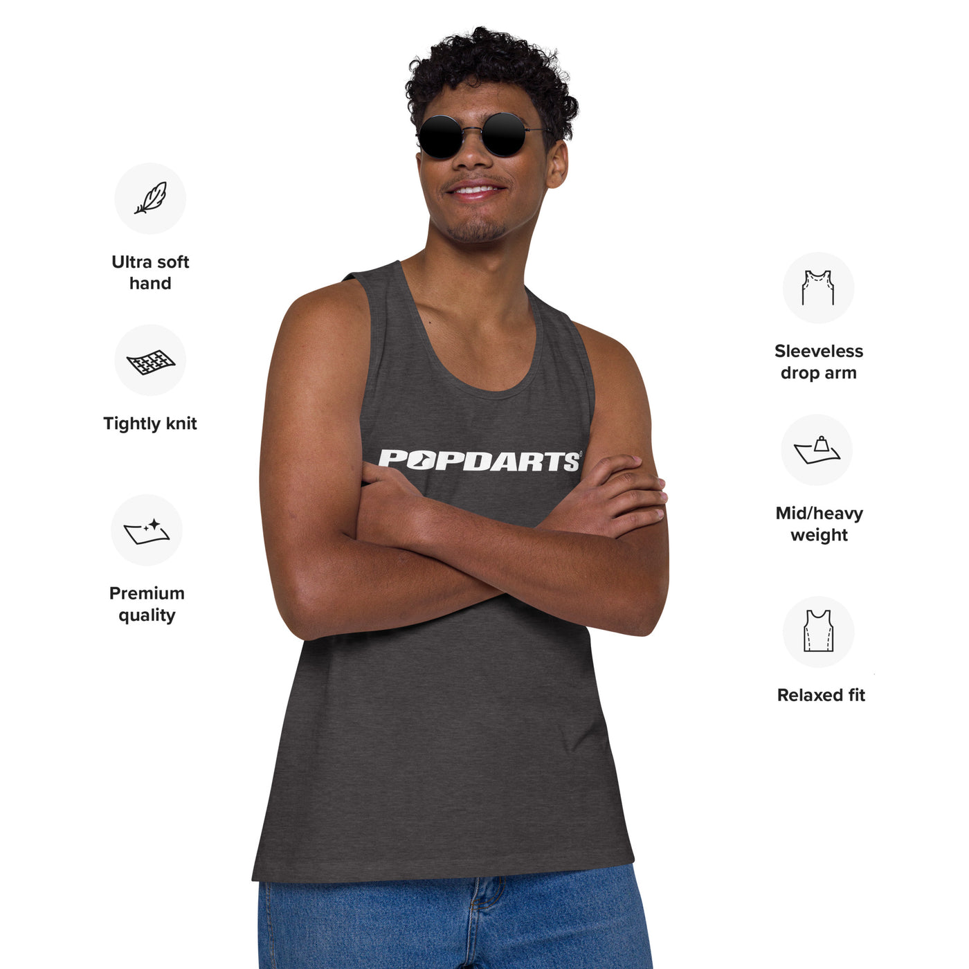 Popdarts Premium Tank Top