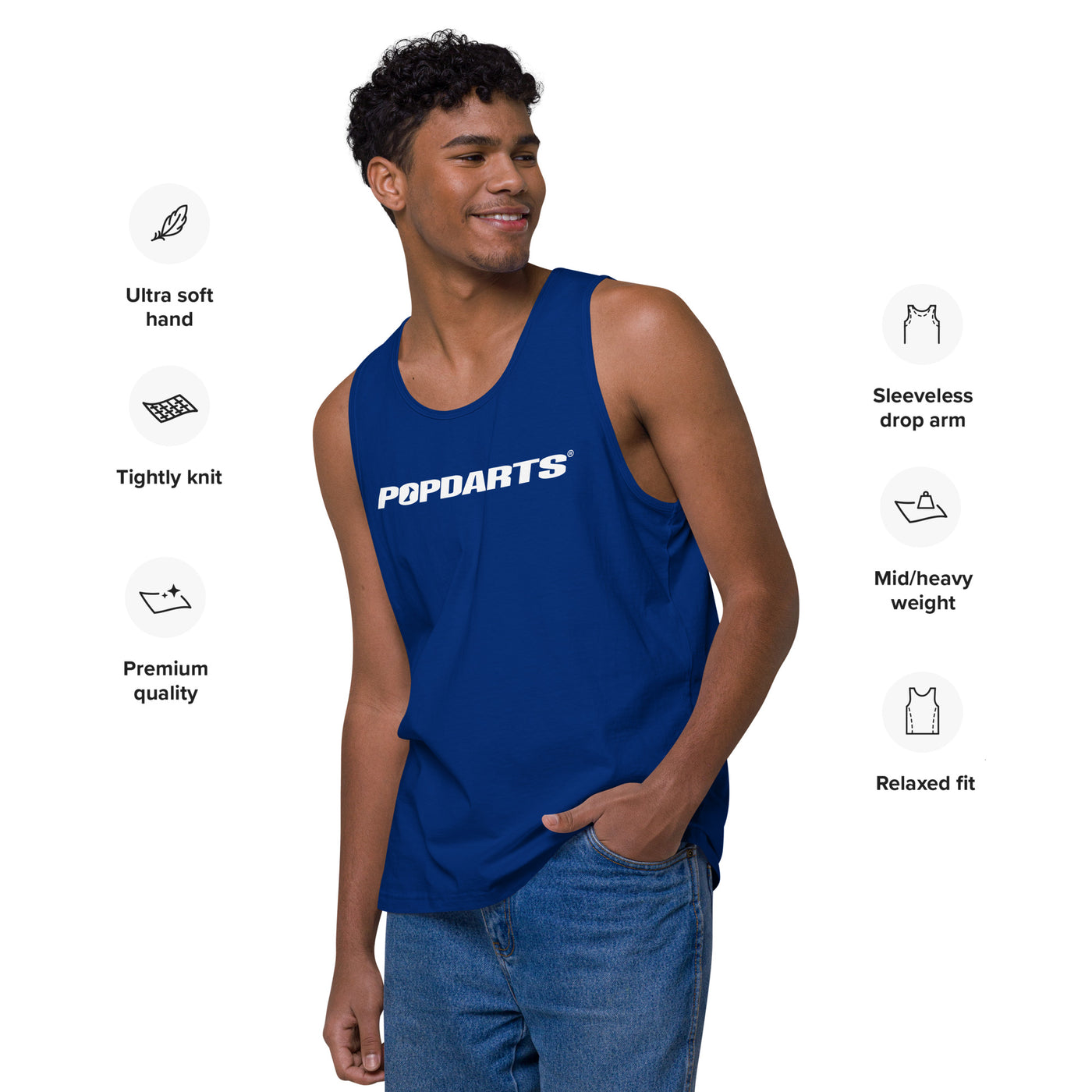 Popdarts Premium Tank Top