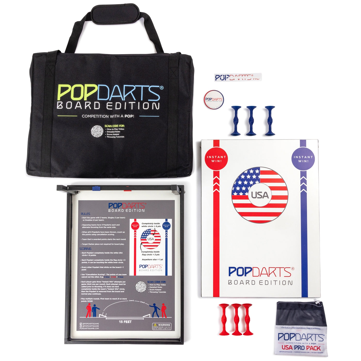 Popdarts USA Board Edition Complete Set