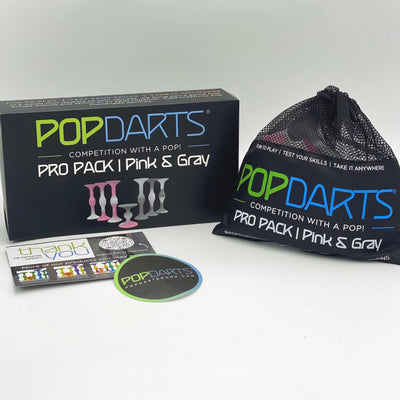 Popdarts Pro Pack (Pink & Gray) - Popdarts - Game Set