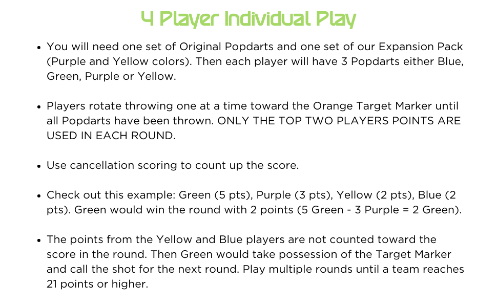 Popdarts Original Set (Purple & Yellow) - Popdarts - Game Set