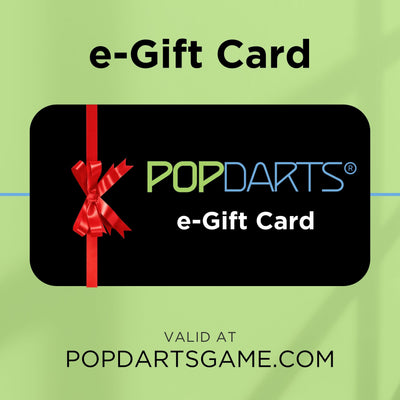 Popdarts e-Gift Card | Choose amount: $25 $50 $100 $150 $200 | Instant code via e-mail - Popdarts - Gift Cards